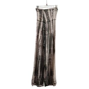 Kiwi & Punch Tie Dye Strapless Romper Boho Festival Summer‎ Beach Size S